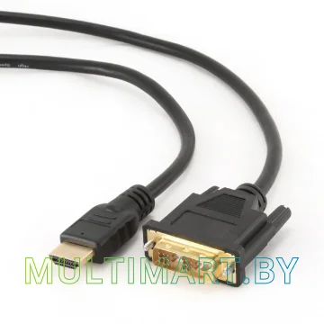 Кабель HDMI-DVI Cablexpert CC-HDMI-DVI-10 3 м